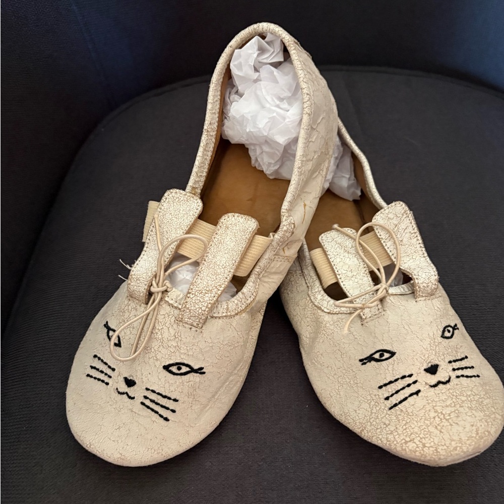 Magnolia Pearl leather ballet flats - Picture 3 of 11